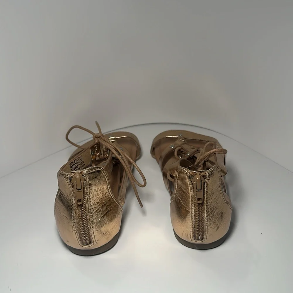 Dolce Vita Youth Girls Curse Strappy Gladiator Sandals Size‎ 3 Golden Rose